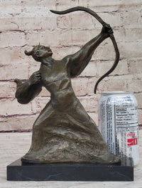 Japanese Samurai Warrior Archer w/ Bow - Bronze by Kamiko