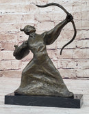 Japanese Samurai Warrior Archer w/ Bow - Bronze by Kamiko