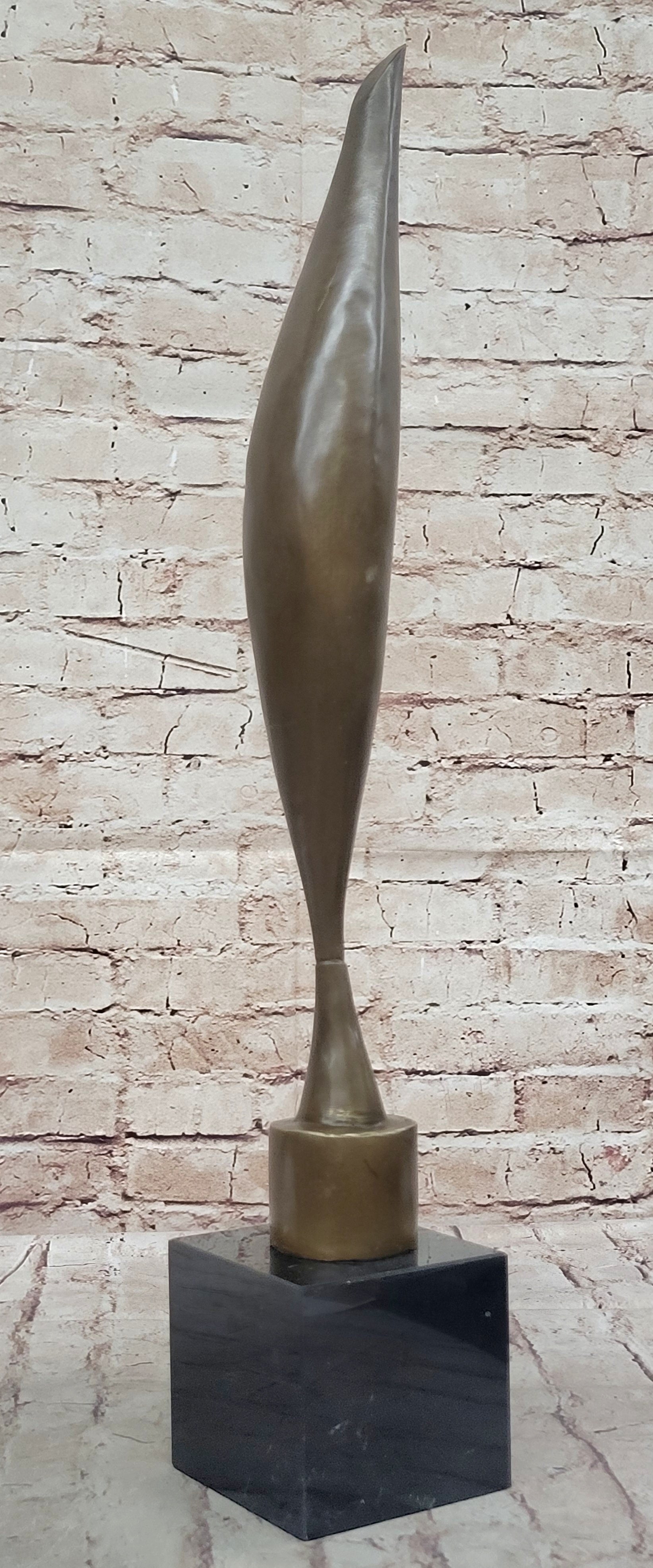 Bird in Space (1923) - Abstract Bronze by Constantin Brancusi