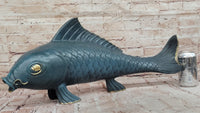 Bronze Koi Fish Sculpture – Large Asian-Inspired Art