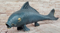 Bronze Koi Fish Sculpture – Large Asian-Inspired Art