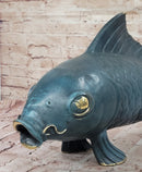 Bronze Koi Fish Sculpture – Large Asian-Inspired Art