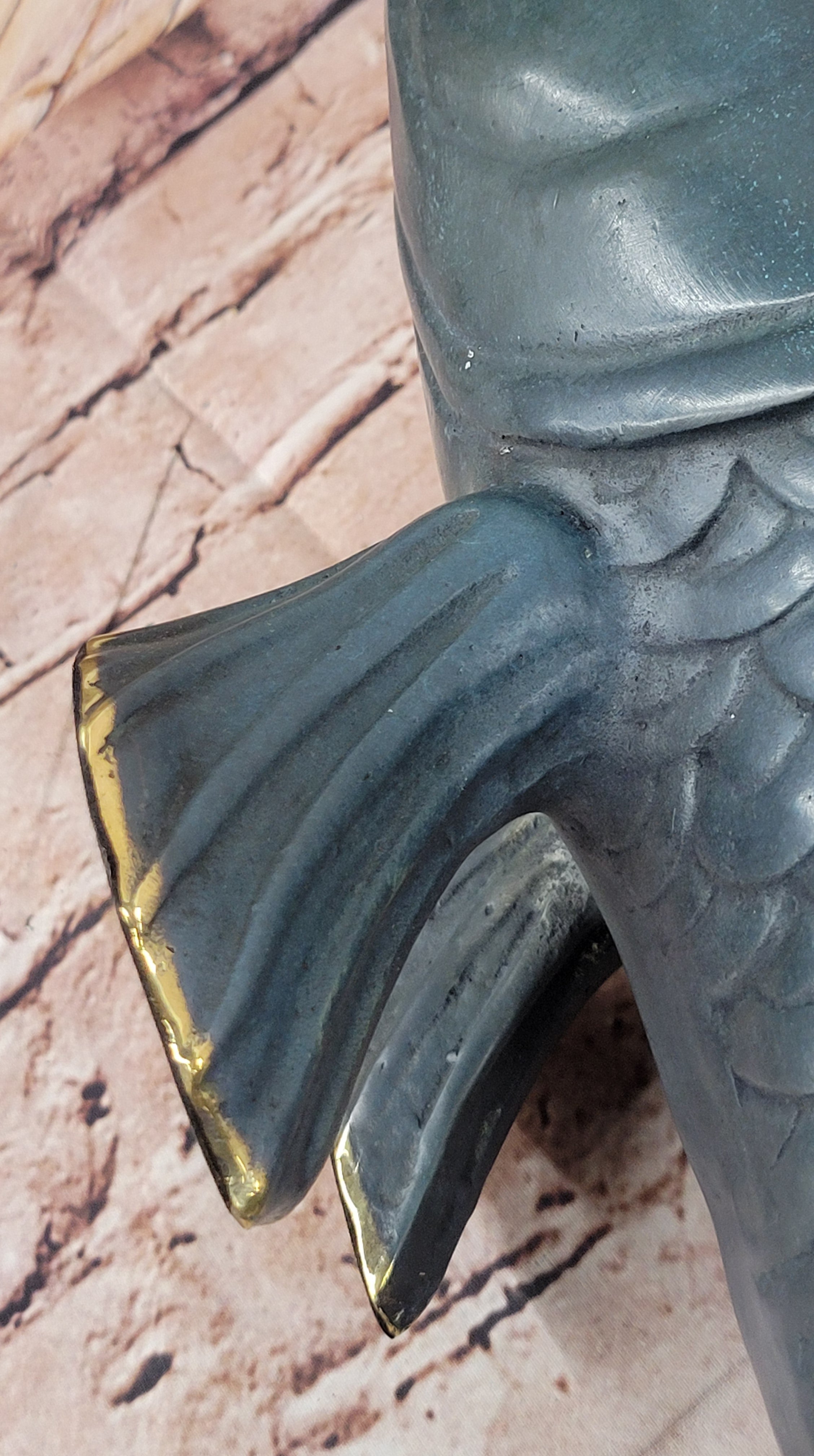 Bronze Koi Fish Sculpture – Large Asian-Inspired Art