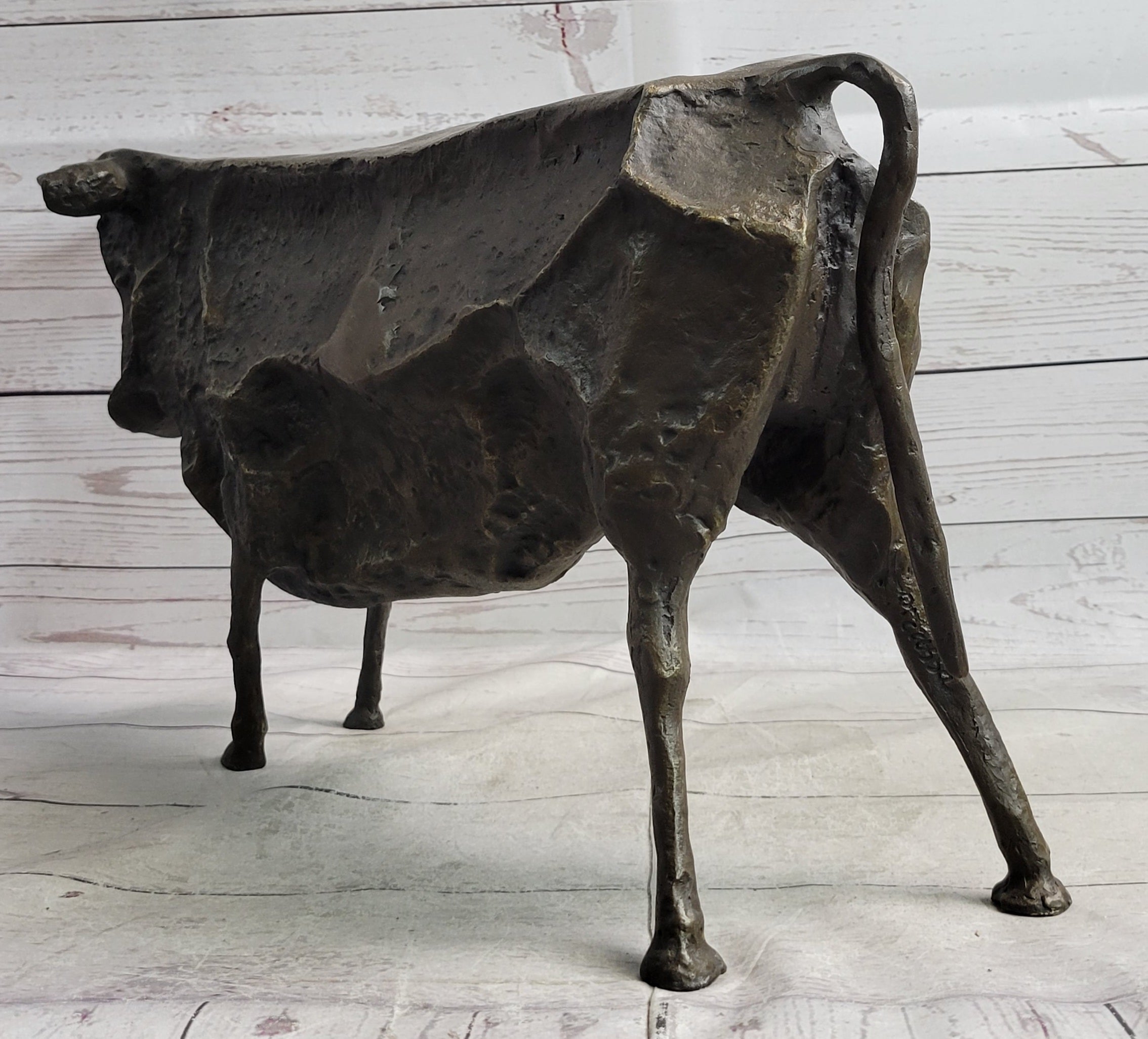 Hot Cast Bronze Bull Sculpture after Picasso
