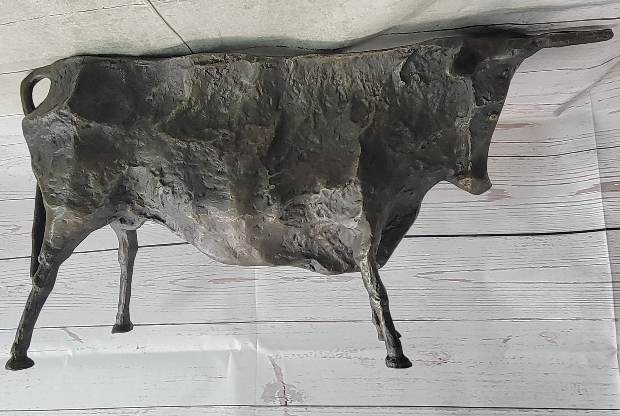 Hot Cast Bronze Bull Sculpture after Picasso