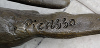 Hot Cast Bronze Bull Sculpture after Picasso