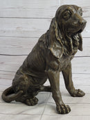 Bloodhound Basset Hound Wrinkly Dog Sculpture 14" x 18"
