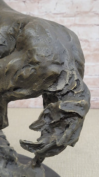 Wild Horse Bronze Sculpture Crude Style 17.5" x 16.5"