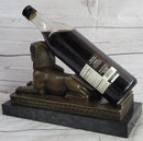 Egyptian Sphinx Bronze Sculpture Statue Miniature Replica Handmade Signed Milo 8" x 13"