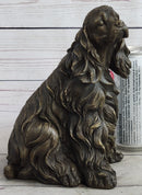 Bronze Metal Sculpture of Cocker Spaniel or King Charles Cavalier