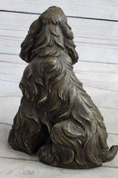 Bronze Metal Sculpture of Cocker Spaniel or King Charles Cavalier
