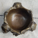 Bronze Metal Elephant Candy Dish Ashtray Art Sculpture