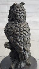 Milo Vintage Look Owl Art Deco Bronze Sculpture