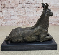 Hot Cast Bronze Zebra Bronze Sculpture Statue by Milo