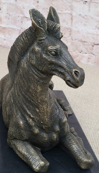 Hot Cast Bronze Zebra Bronze Sculpture Statue by Milo