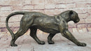 Hot Cast Bronze Cheetah Cat Sculpture