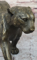 Hot Cast Bronze Cheetah Cat Sculpture