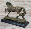 Thoroughbred Horse Dressage Stallion Mare Bronze Sculpture