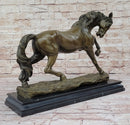 Thoroughbred Horse Dressage Stallion Mare Bronze Sculpture