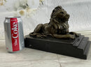 Barye African Lioness Lion Wild Life Animal Bronze Sculpture