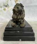Barye African Lioness Lion Wild Life Animal Bronze Sculpture
