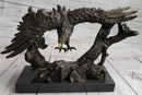Milo Large American Bad Eagle Landing Bronze Sculpture