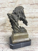 Life Size American Bald Eagle Bronze Bust Extra Large