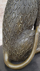 Cougar Jaguar Wildlife Animal by Henry Moore Bronze Sculpture