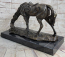 Friendship between Horse & Dog Bronze Sculpture