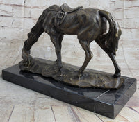 Friendship between Horse & Dog Bronze Sculpture
