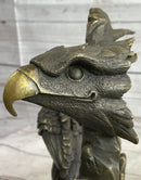 Majestic Bald Eagle Head Bronze Sculpture Wildlife Art