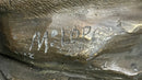Abstract Surrealist Wolf Bronze Metal on Marble Base Signed Art
