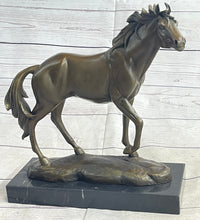 Large Arabian Horse Bronze Sculpture By Williams