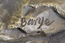 Wolf Pack 2 Wolves Howling Bronze Sculpture by Barye