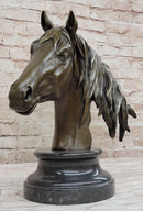 Hot Cast Bronze Horse Head Bust by Milo