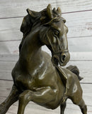Sergeant Reckless USMC War Horse Mare Bronze Metal Sculpture