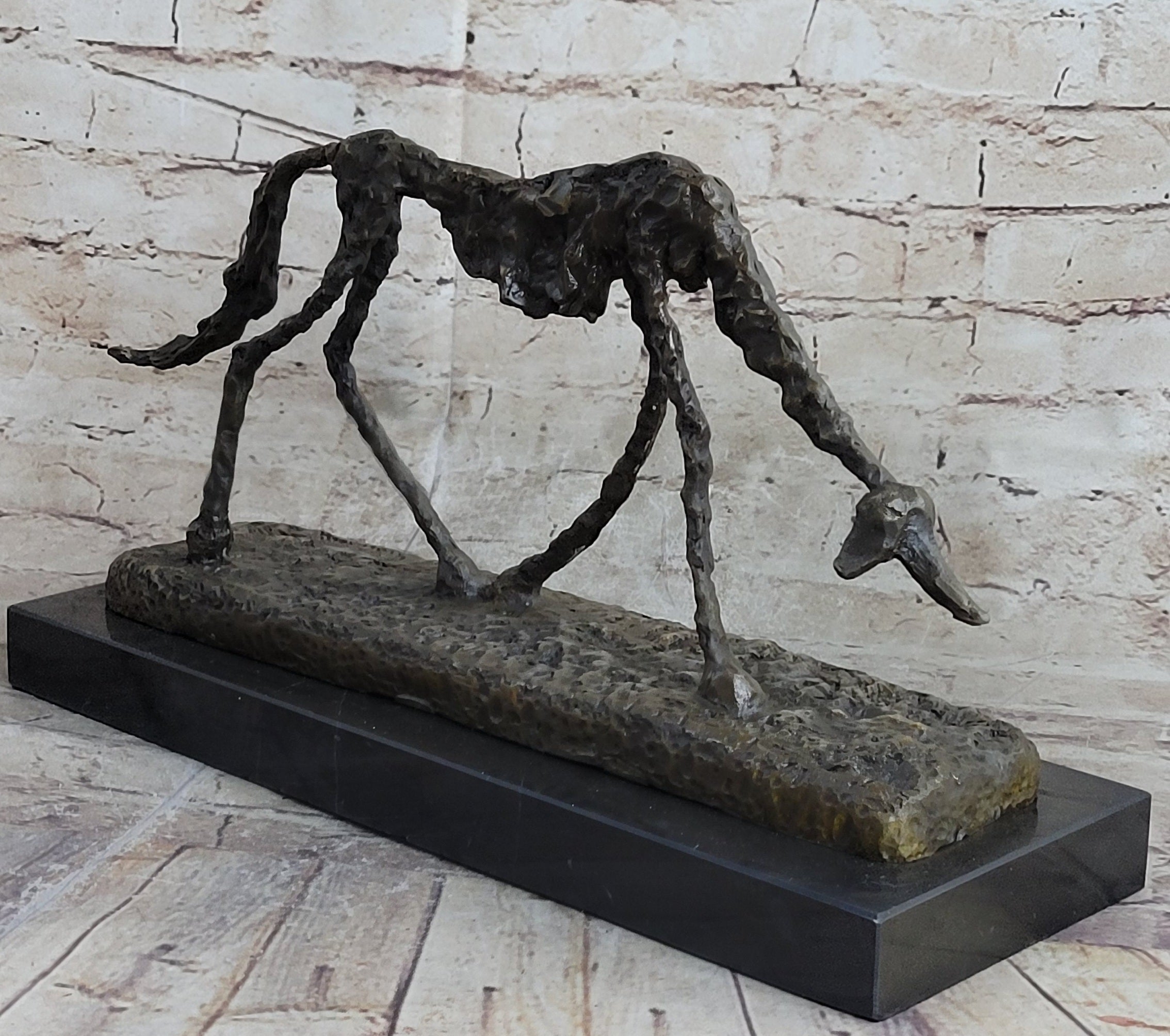 Dog (1951) - Signed - Animal Bronze Sculpture