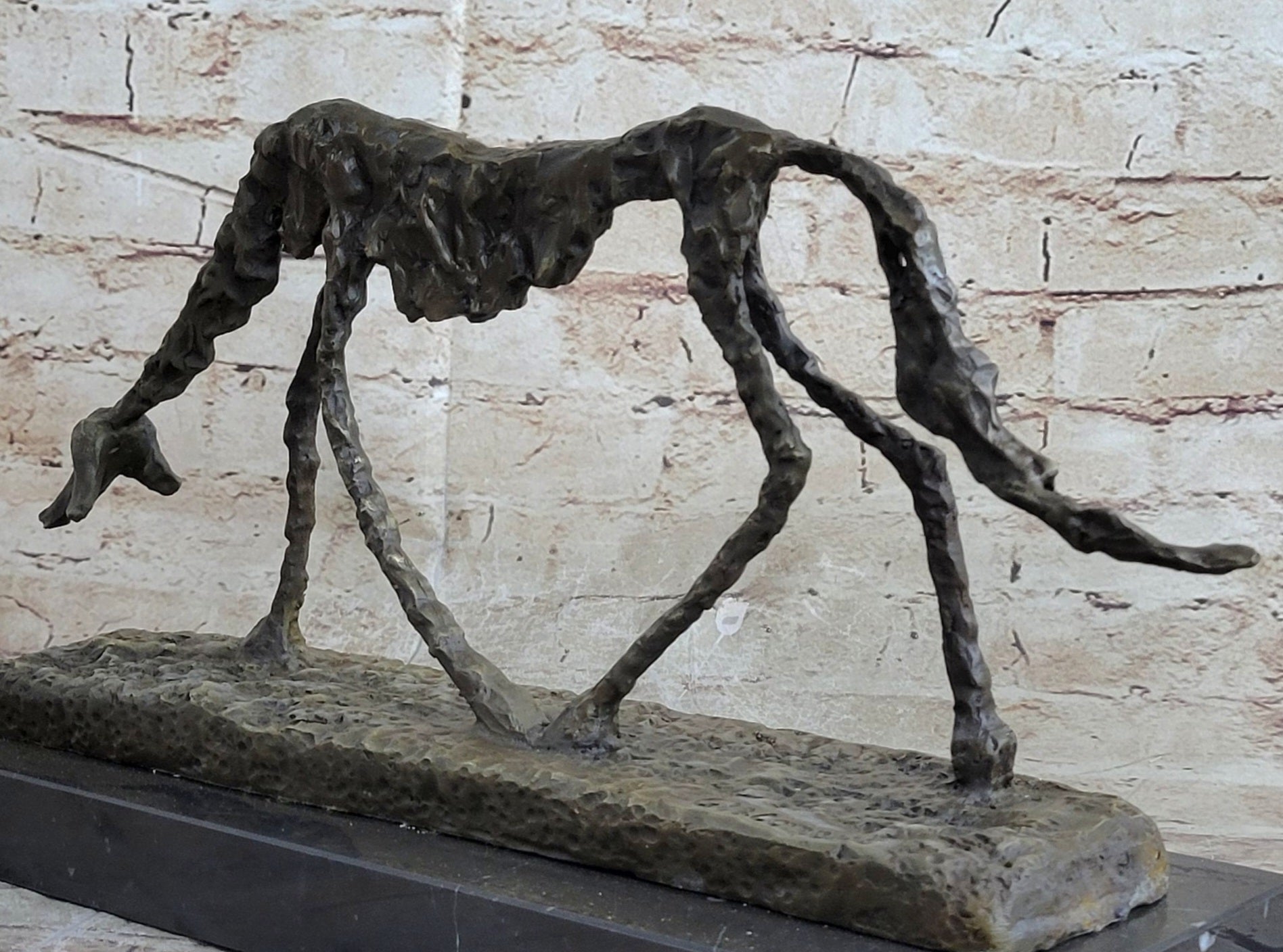 Dog (1951) - Signed - Animal Bronze Sculpture