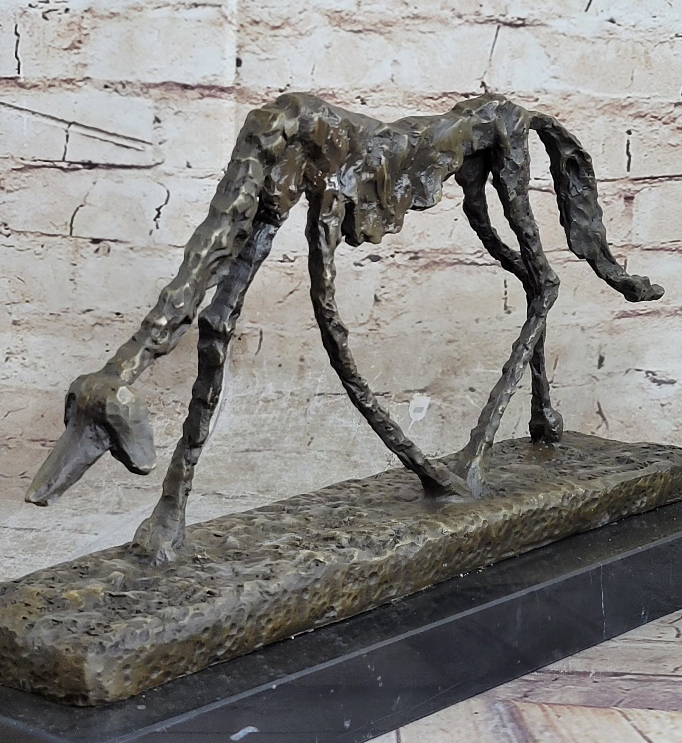 Dog (1951) - Signed - Animal Bronze Sculpture