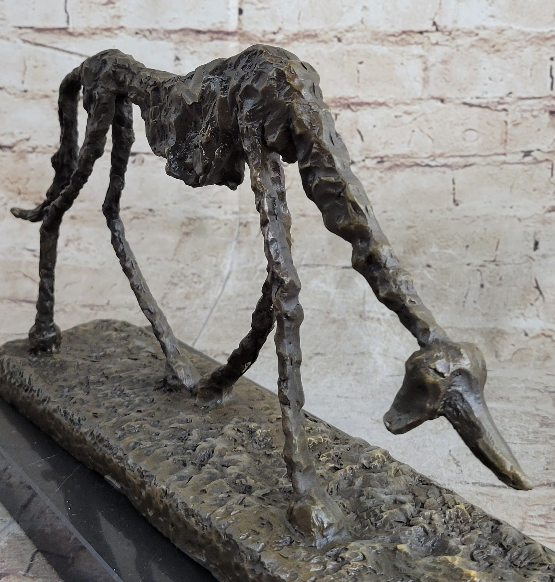 Dog (1951) - Signed - Animal Bronze Sculpture