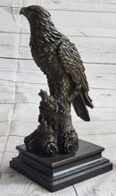 Eagle Bird Wildlife Art Deco Art Nouveau Bronze Sculpture