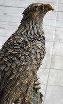 Eagle Bird Wildlife Art Deco Art Nouveau Bronze Sculpture
