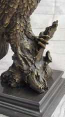 Eagle Bird Wildlife Art Deco Art Nouveau Bronze Sculpture