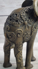 Indian Elephant Bronze Sculpture Hindu Design Art