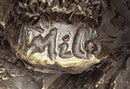 Eagles & Bear Hunting Fish Bronze Sculpture by Milo on Marble