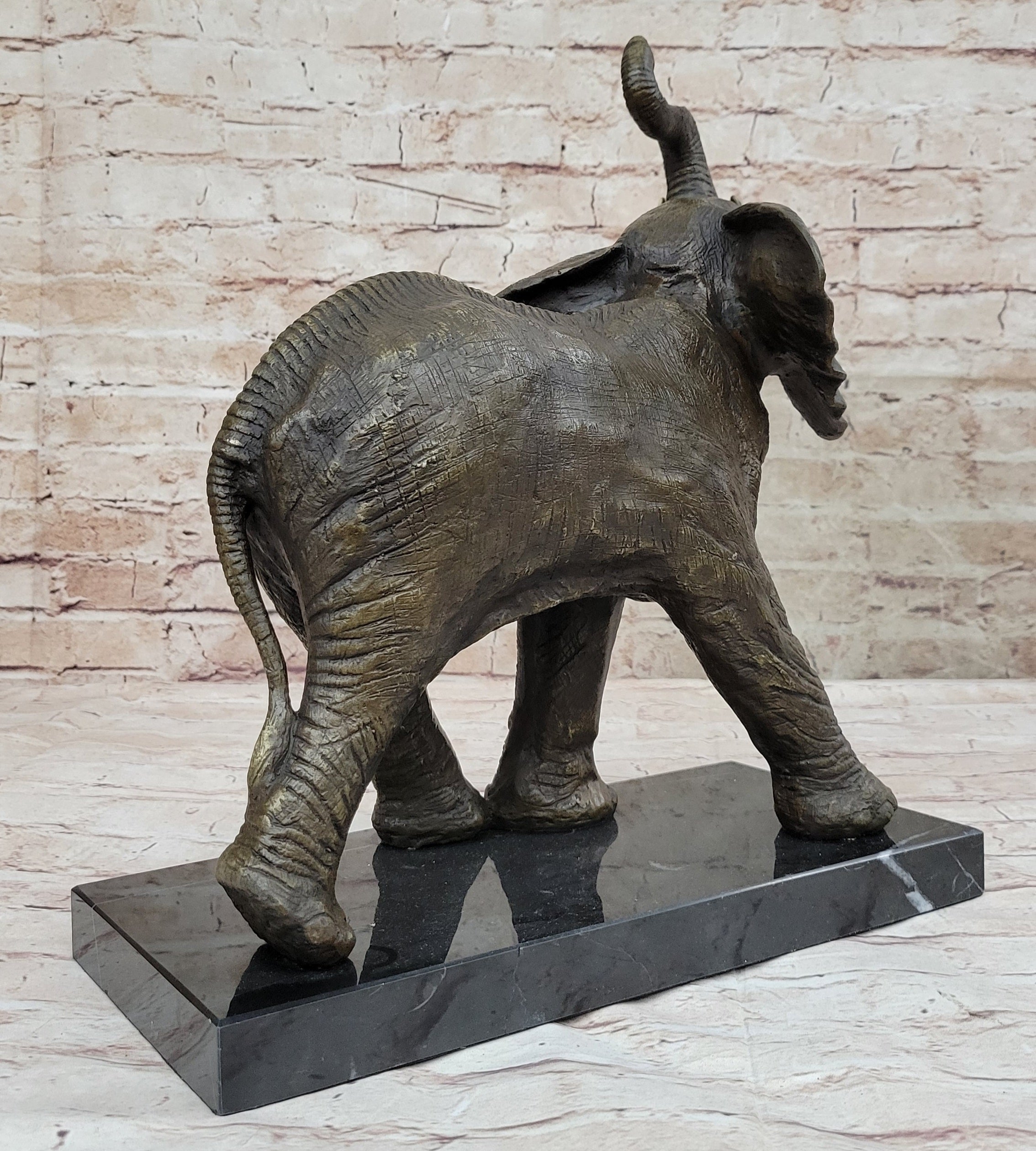 Vienna Elephant Bronze Sculpture Austrian