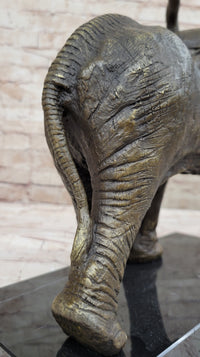 Vienna Elephant Bronze Sculpture Austrian