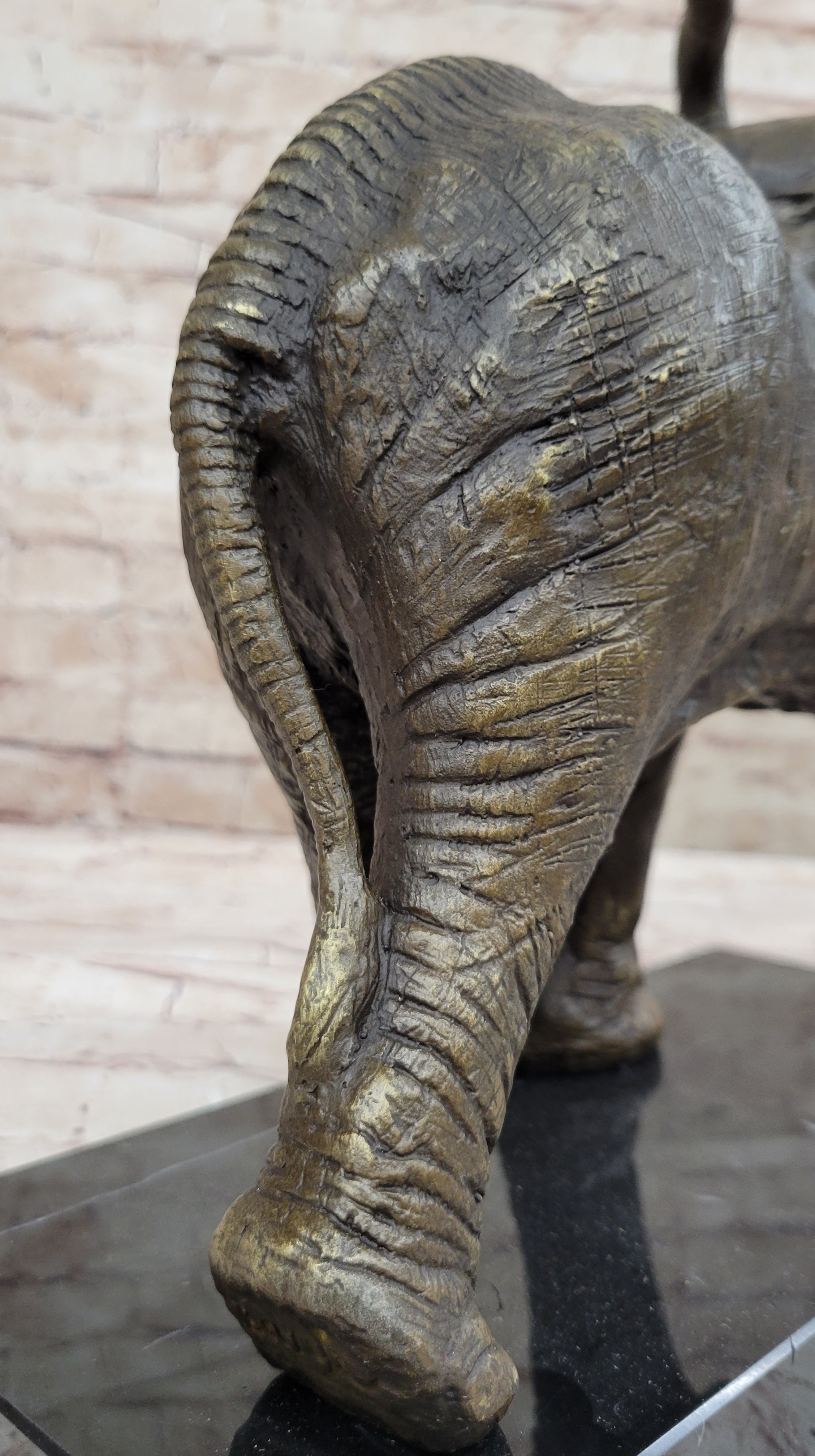 Vienna Elephant Bronze Sculpture Austrian