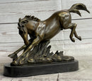 Signed Original Artwork by Fisher Wild Horse Bronze Sculpture