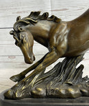 Signed Original Artwork by Fisher Wild Horse Bronze Sculpture